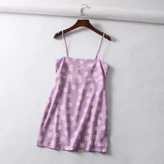 Vestido Flower Lilás ( encomenda ) - comprar online
