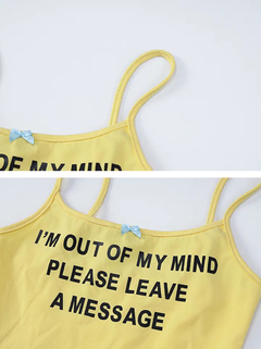 Blusa out my mind - online store