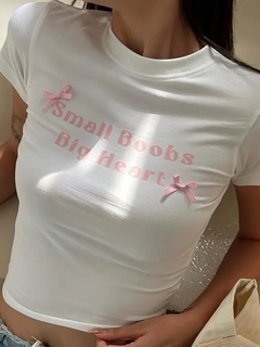 Baby tee big heart