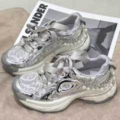 Tênis silver correntes - online store