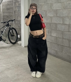 Calça baggy black