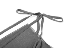Cropped mesh - Baby Black Shop