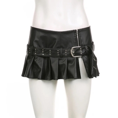 Saia mini punk slit on internet