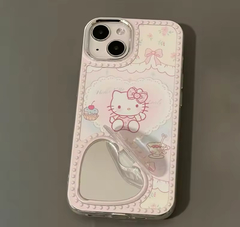 Case hello kitty mirror