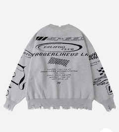 Suéter racing letter - online store
