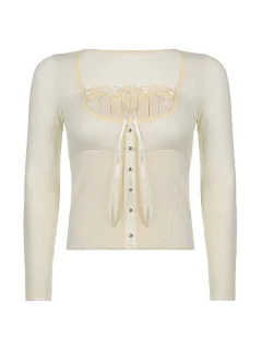 Blusa patchwork lace - comprar online