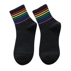 Meias Rainbow (encomenda) - Baby Black Shop
