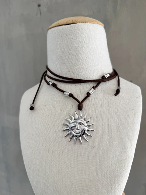 Choker Sun Marrón