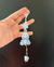Llavero Osito Cariñoso Celeste - comprar online