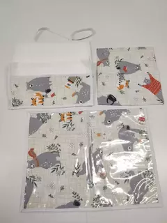 Set De 3 Piezas Jardín Infantes Mantel Toalla Servilleta Free Time - comprar online