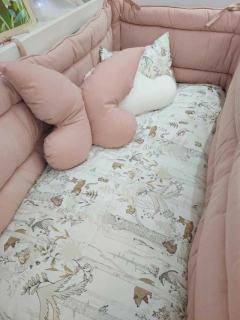Acolchado y chichonera bosque mágico - tienda online