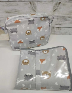 Combo neceser new bear gris