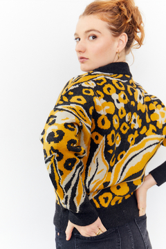 Imagen de Sweater Jacquard Hojas