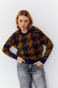 Sweater Jacquard Estrella - chica