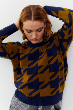 Sweater Jacquard Estrella - tienda online