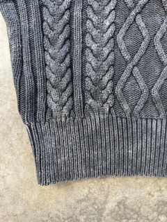 polera greta negra gastada único 004 en internet