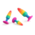 Plug Silicona Rainbow :: Exitoys