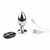 Plug Acero Small Vibrador con Control :: EXITOYS en internet