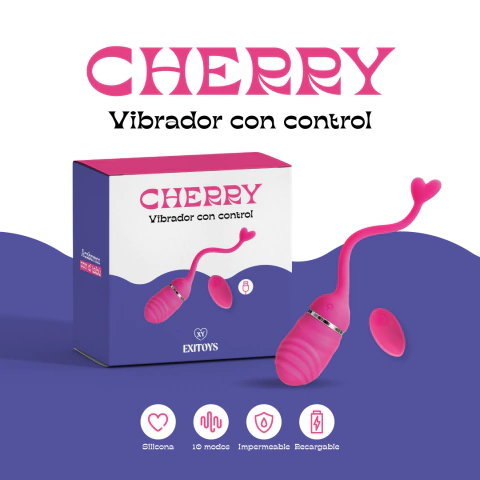 Vibrador con Control :: Cherry EXITOYS - comprar online