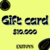 GIFT CARD $10000