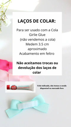 Trio Laços de Colar na internet