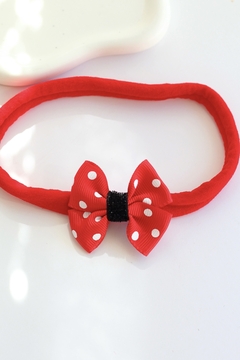 Laço PP ¨Minnie¨ (unidade - faixa de meia) - comprar online