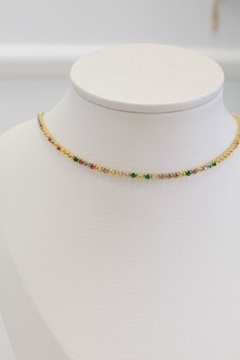 Chocker cristais colors (unidade)