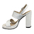 Sandalia Vegan Blanco 843 JAZMIN - comprar online