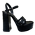 Sandalia Vegan Negro 4208NIZA - comprar online