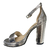 Sandalia Vegan Charol Plata 843JULIA - comprar online