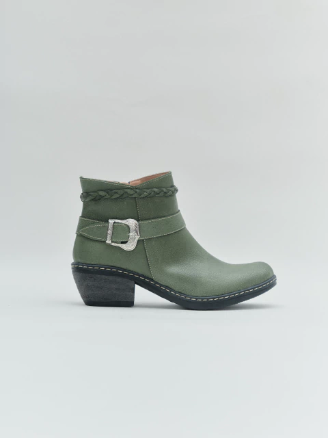 Tejana Cuero Verde LUCIA