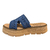 Sandalia Vegan Azul 4173 DACIA - comprar online