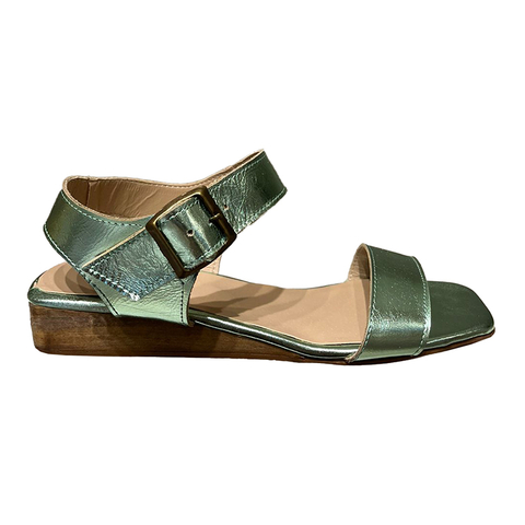 Sandalia Cuero Verde 100 ILDA