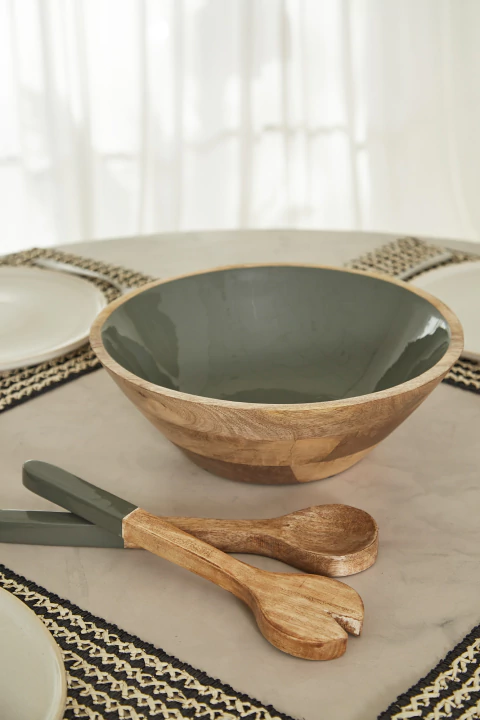 Bowl de madera / Ensaladera