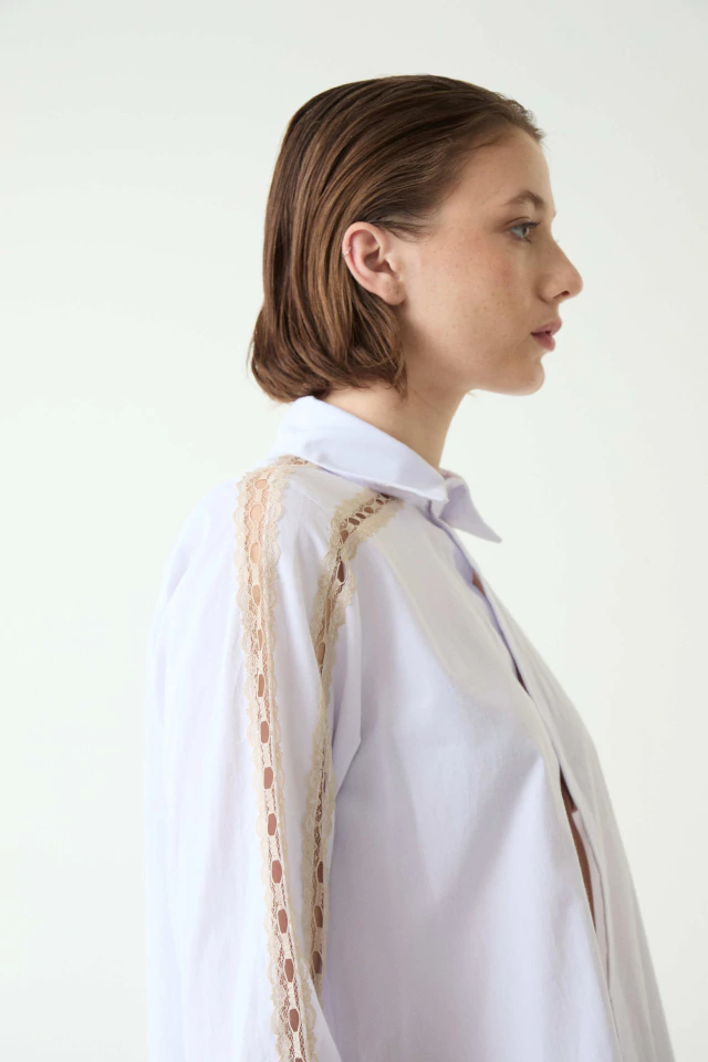camisa Lorne white - comprar online