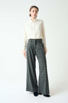 pantalon escoces Glen verde - comprar online