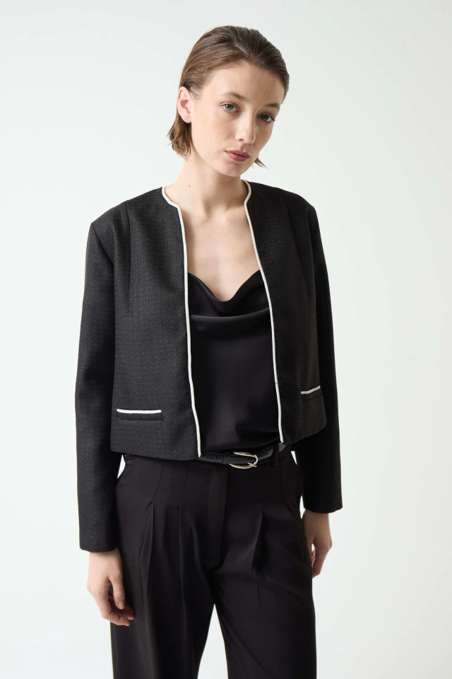 chaqueta luss black - comprar online