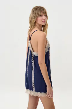 VESTIDO CAPRI CORTO MARINO