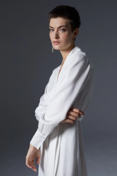 VESTIDO ETERNO BLANCO - comprar online