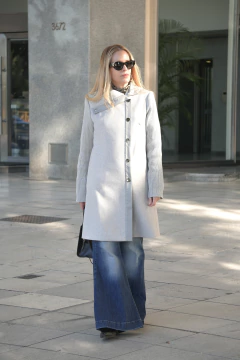 tapado darcy grey - comprar online