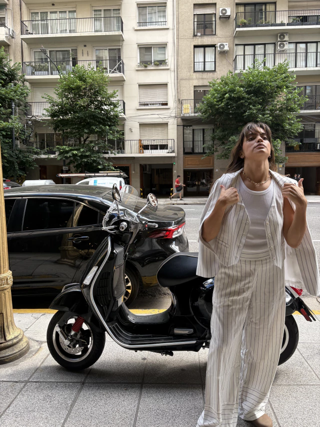 Chaleco Sakura tizado - Anne Ba