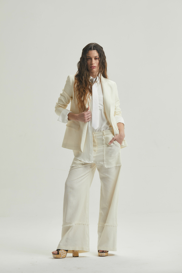 SACO ACACIA LINO WHITE