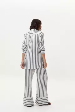 CAMISA DUBAI RAYAS NEGRO - comprar online