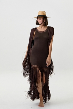 KIMONO MÓNACO CHOCOLATE - HANDMADE - comprar online