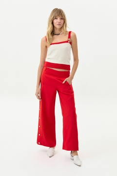 PANTALON LISBOA ROJO