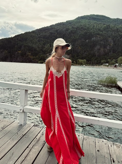 VESTIDO CAPRI ROJO - comprar online