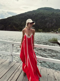 VESTIDO CAPRI ROJO - comprar online