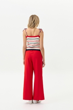 TOP TEJIDO CERDEÑA - HANDMADE - comprar online