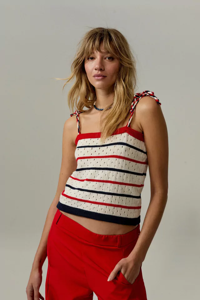 TOP TEJIDO CERDEÑA - HANDMADE