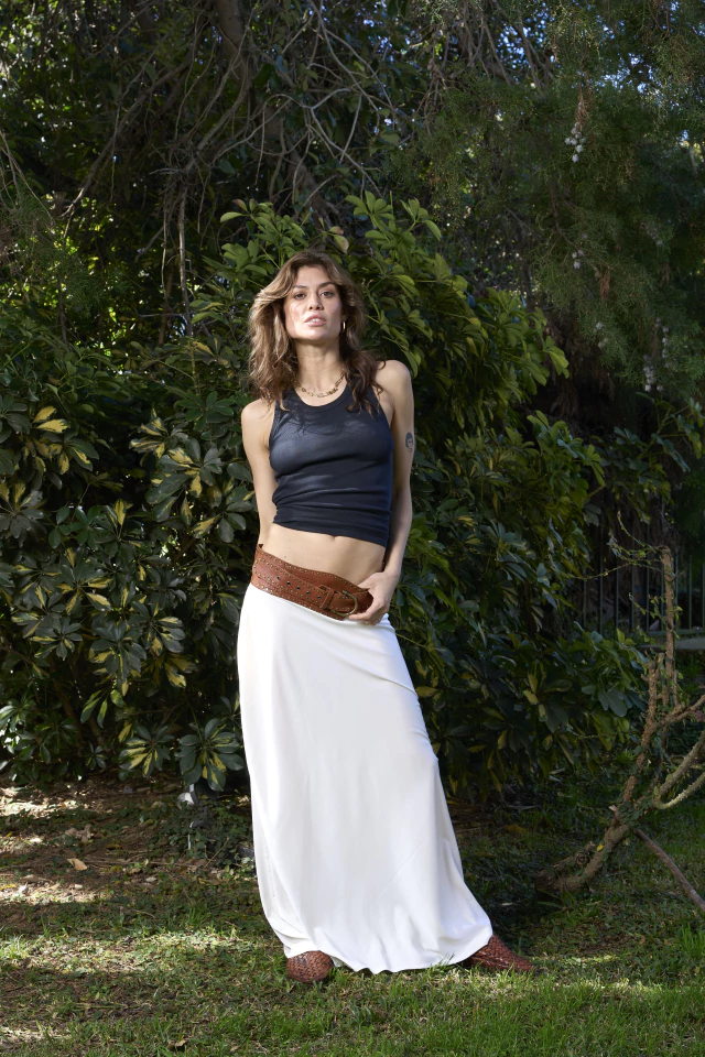 Falda magnolia off white de Anne Ba — imagen 13